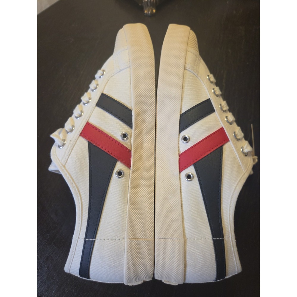Gola Wms Coaster Low Top Canvas Vegan Sneakers White Red & Navy Size 9 NEW! $75 - Picture 6 of 15